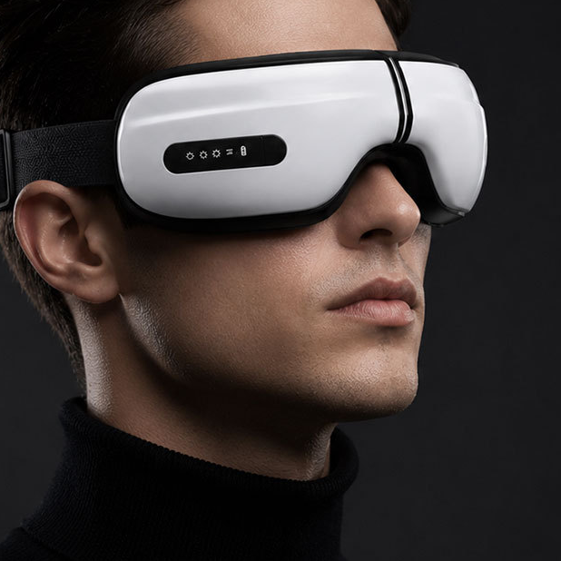 Eye Massager with Heat & Music | Relieve Eye Strain & Sleep Better