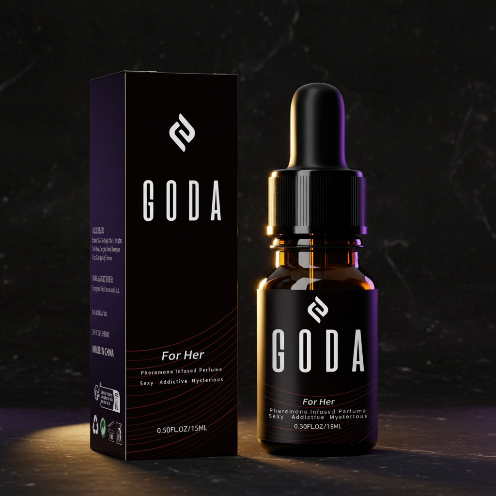 Pheromone Attraction Perfume luxury product shot