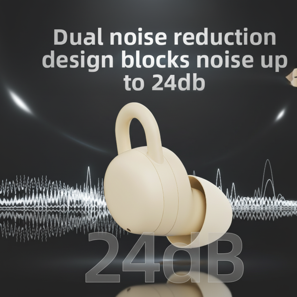 Wireless Sleep Earphones premium tech shot